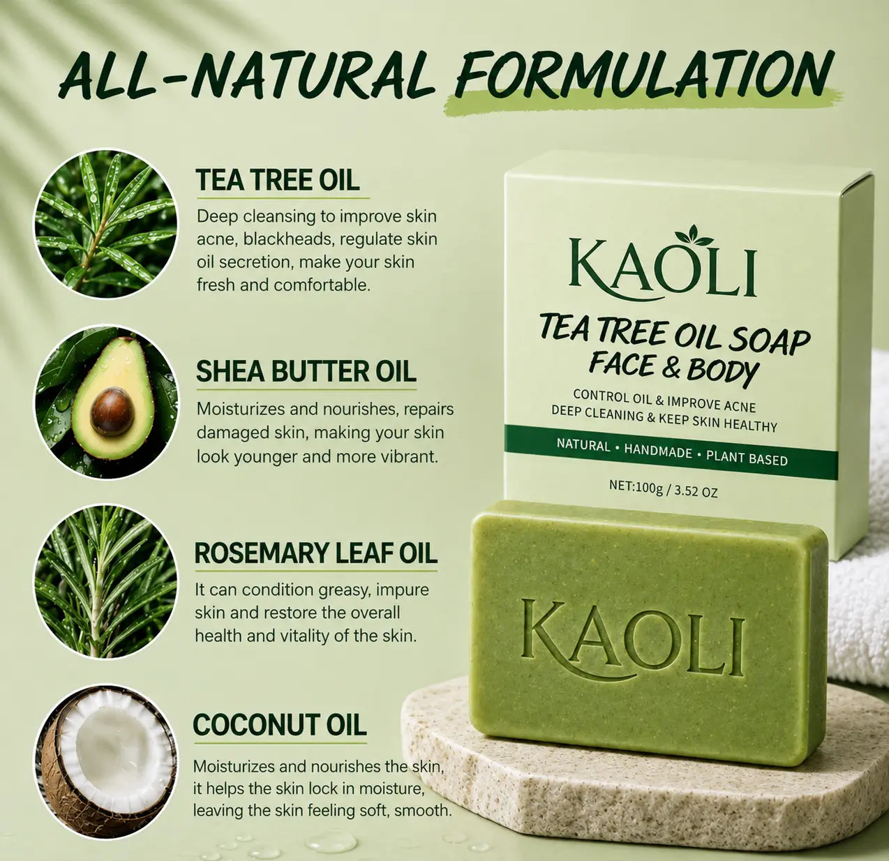 Tea Tree Oil – Antibacterial Soap